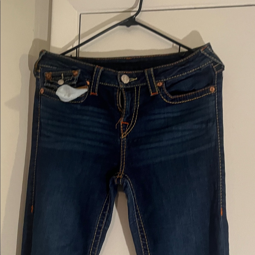 True Religion Dark Indigo Skinny Jeans